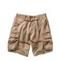 Tri-Color Desert Camouflage Vintage Paratrooper Cargo Shorts (2XL)